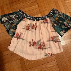Free People off the shoulder blouse